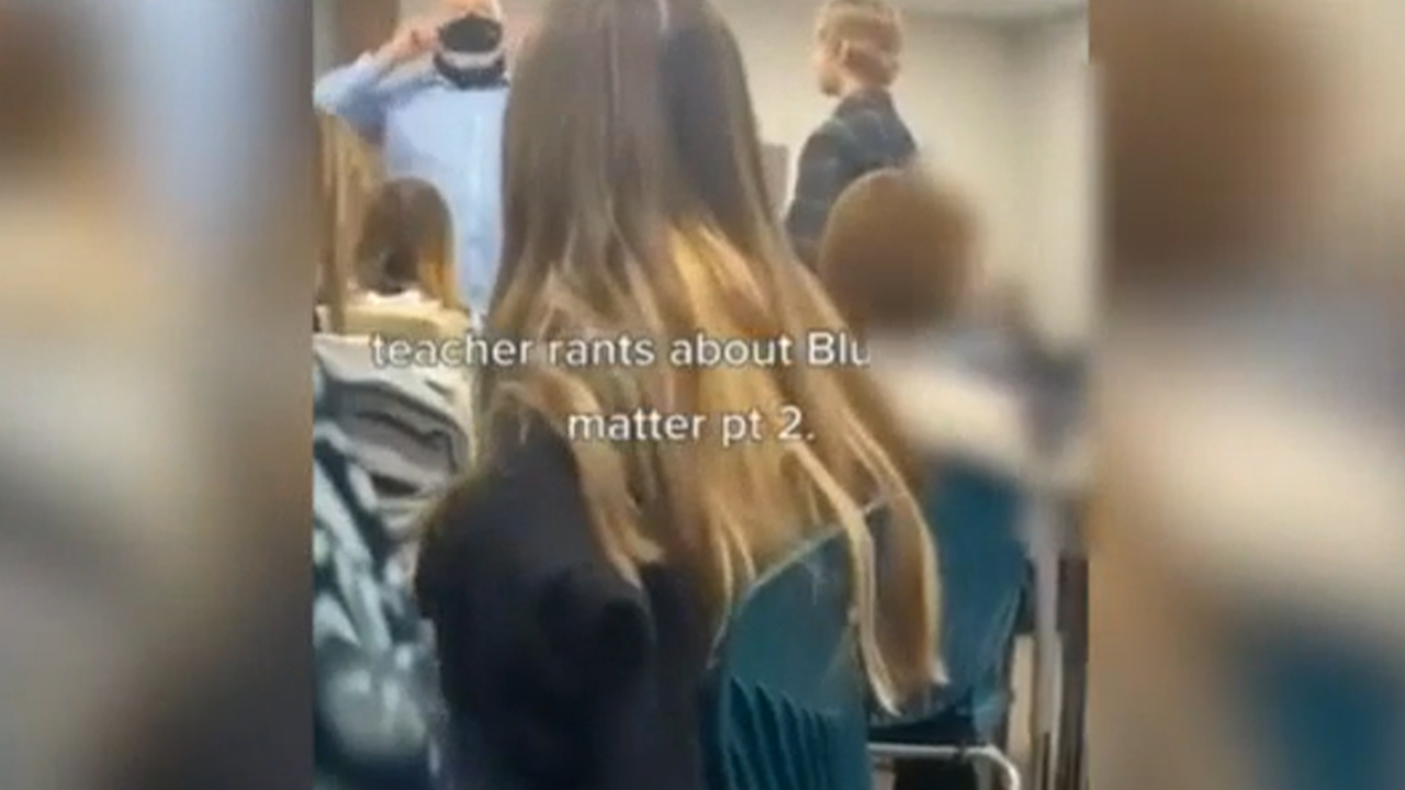 California substitute teacher berates teen for supporting 'confederacy' over pro-police mask