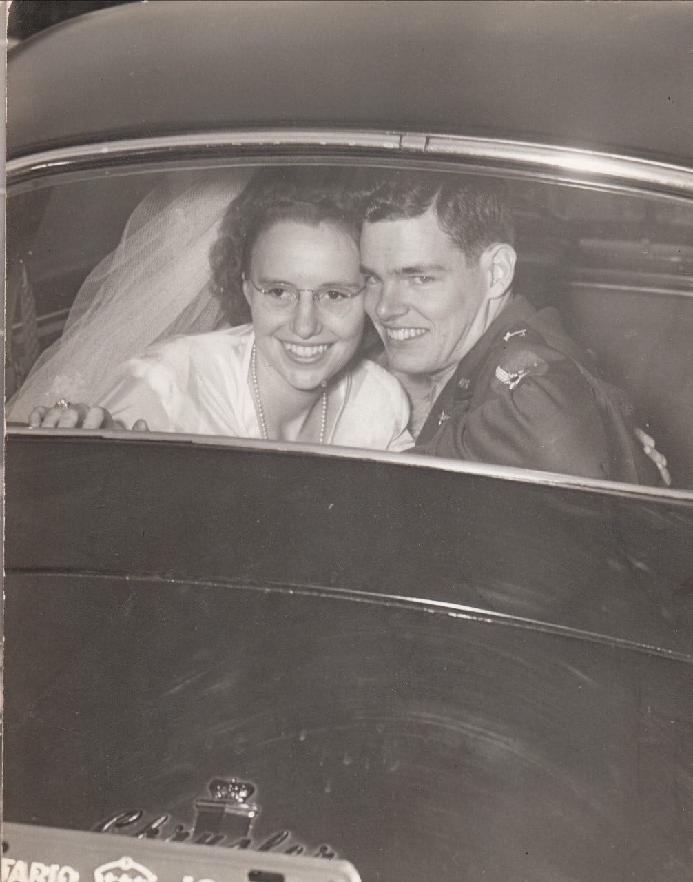 Valentine's Day memory – my mother wore a WW2 parachute wedding dress