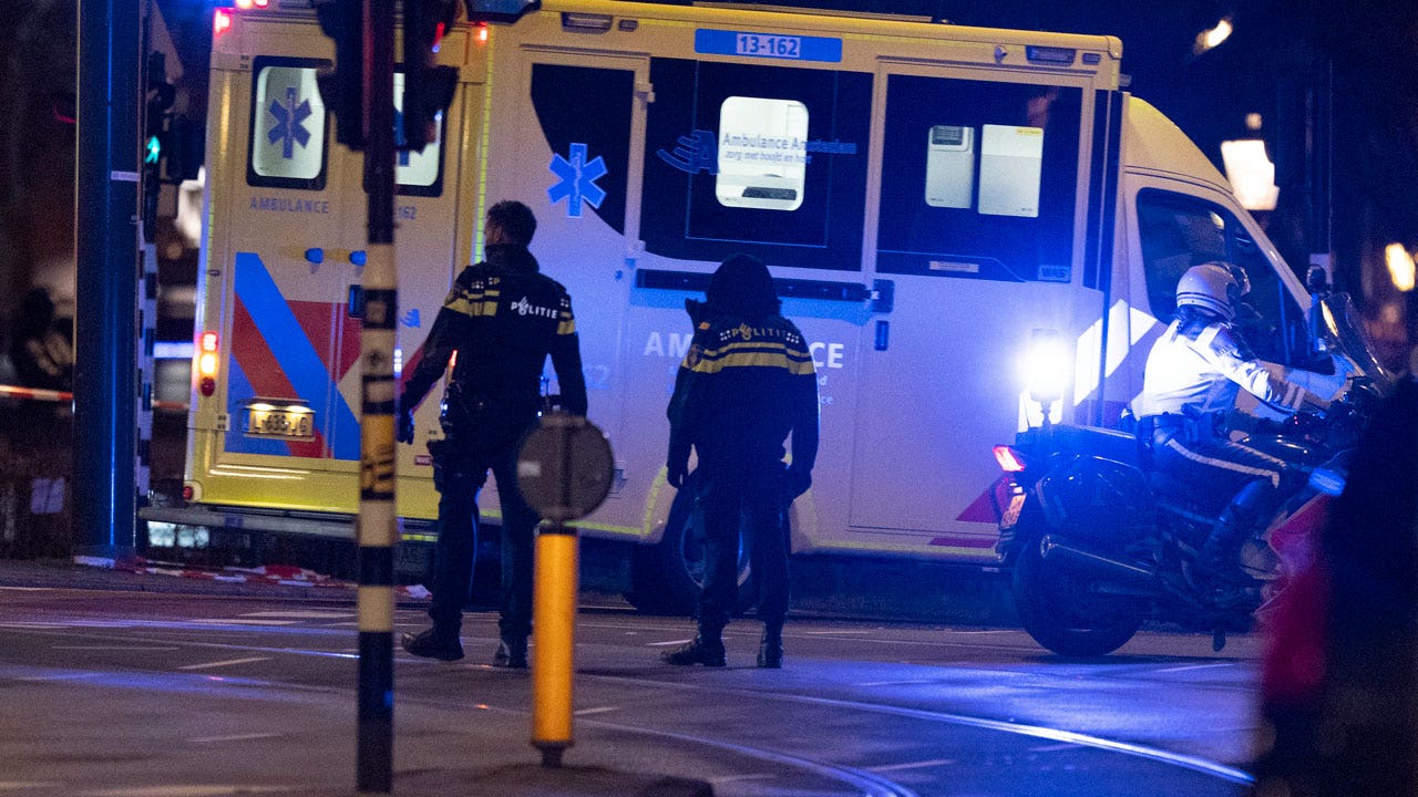 Armed hostage taker in Amsterdam Apple store run over by police