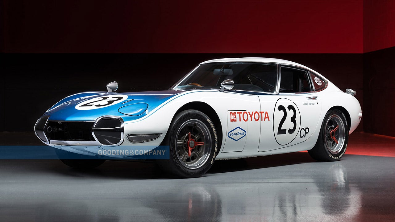 Toyota 1967 2000 GT sports car sold for record .5 million