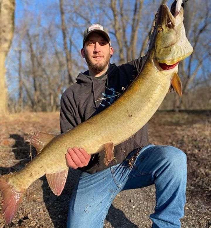 Maryland angler sets first record of 2022 with massive muskie