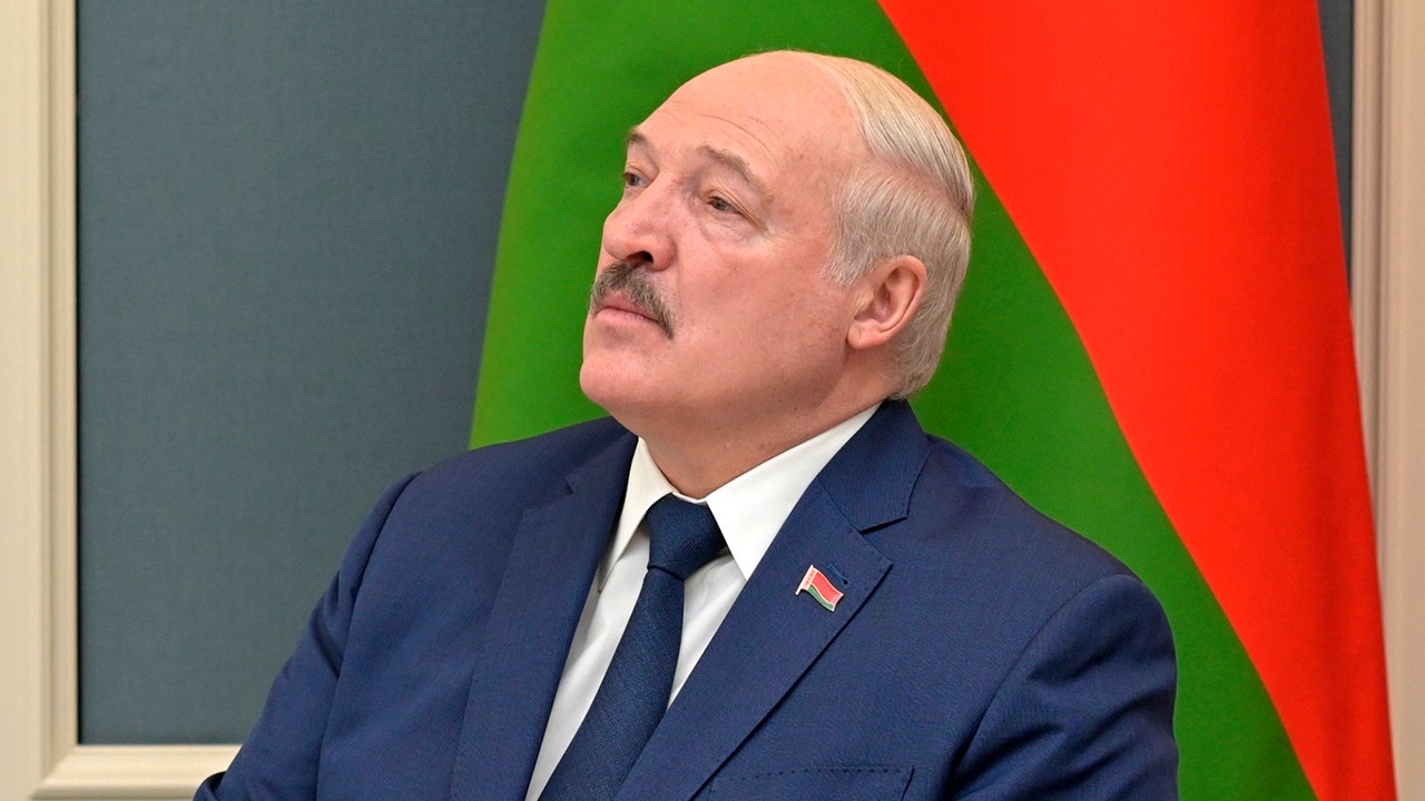 Belarus President Lukashenko appears to stand in front of map of planned Moldova-state invasion: reports