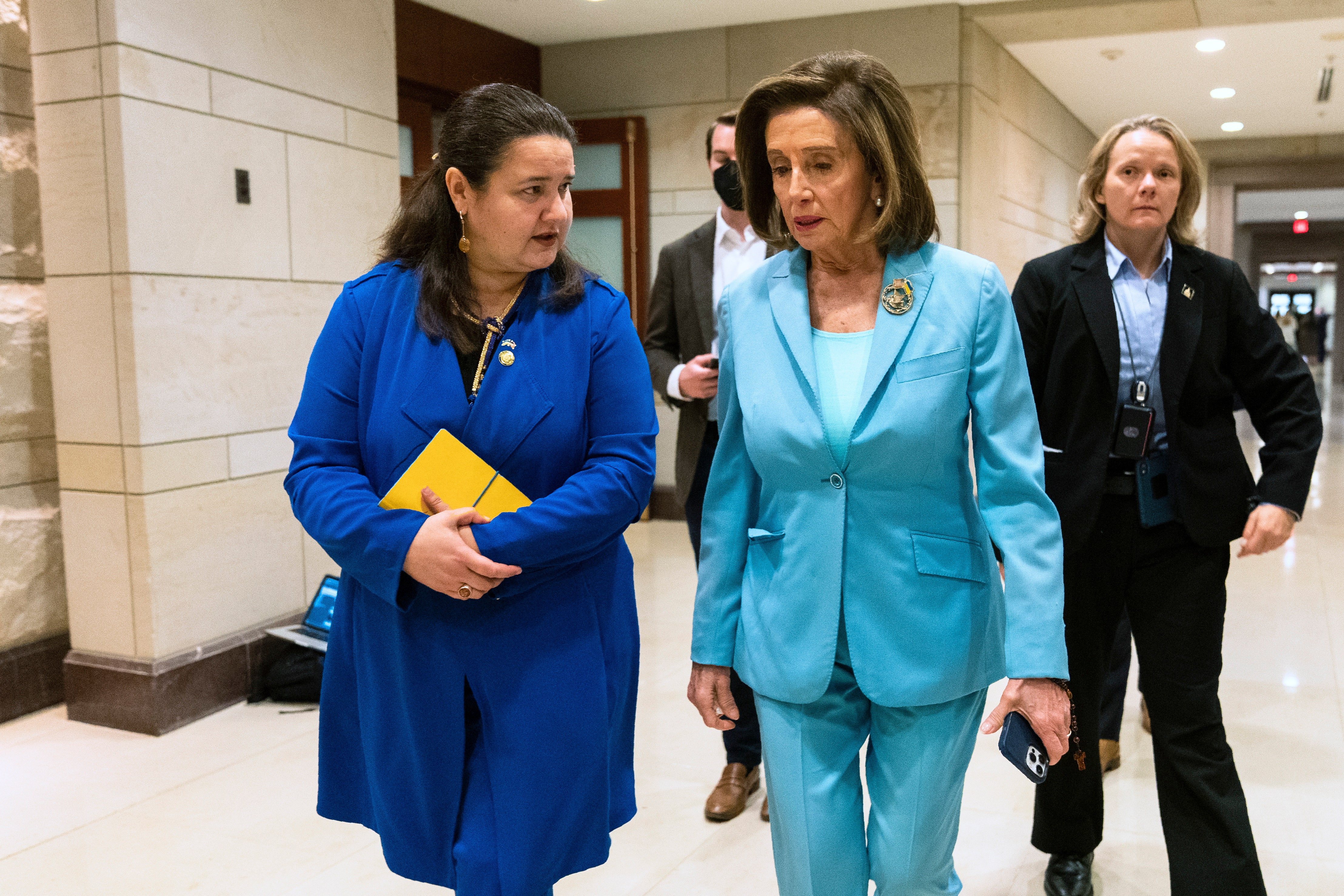 Pelosi calls Zelenskyy a 'hero' but rejects his plea for no-fly zone