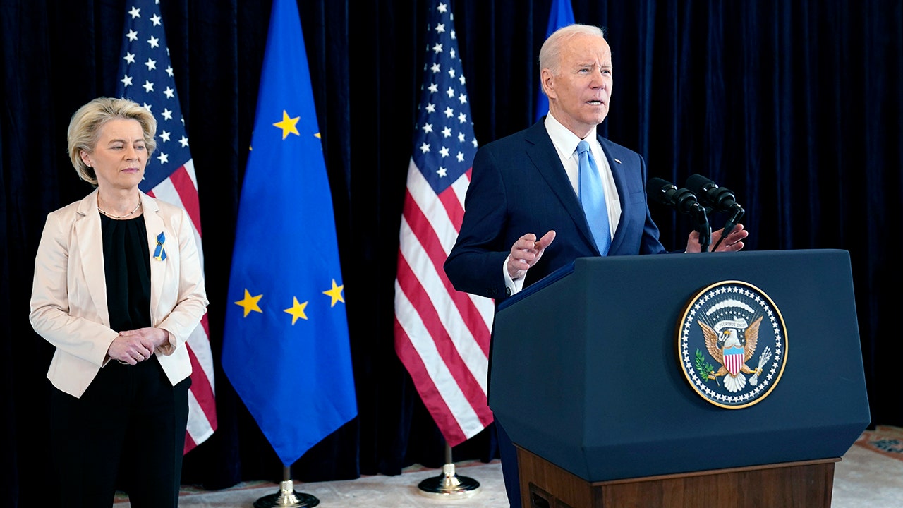 US, European Union announce joint task force to reduce Europe's dependence on Russian gas