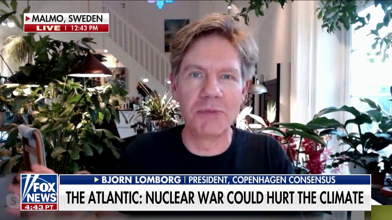 Atlantic piece mocked for warning of nuclear war's effects on climate change: 'Out of whack with reality'