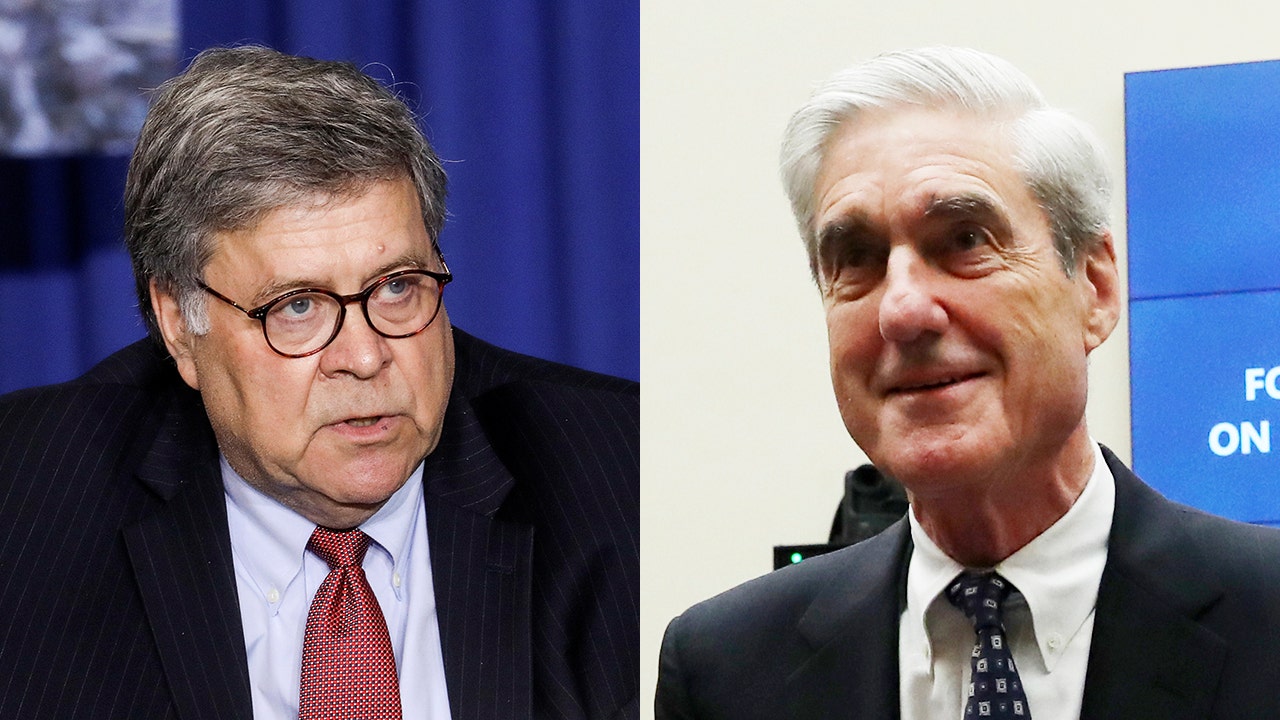 In new book, Bill Barr says Mueller was 'the wrong person to investigate' Russia; probe had ‘glaring omission'