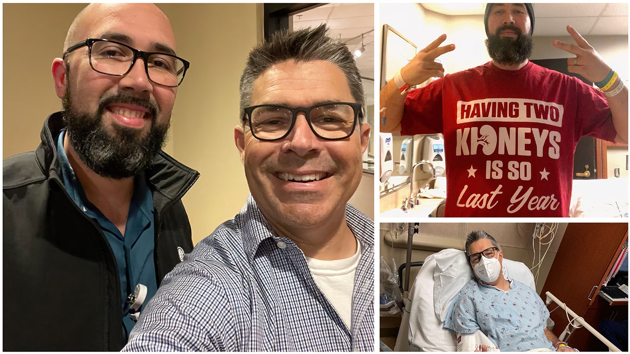 Single dad receives kidney donation from total stranger who replied on social media