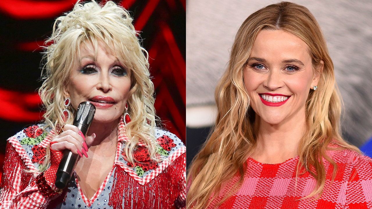 Reese Witherspoon to produce Dolly Parton film after Hello Sunshine acquires novel rights