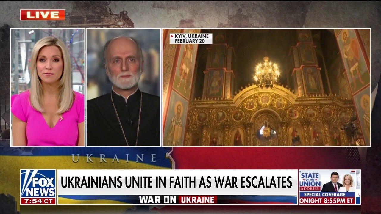 Ukrainian bishop says Ukraine is keeping faith in religion and freedom