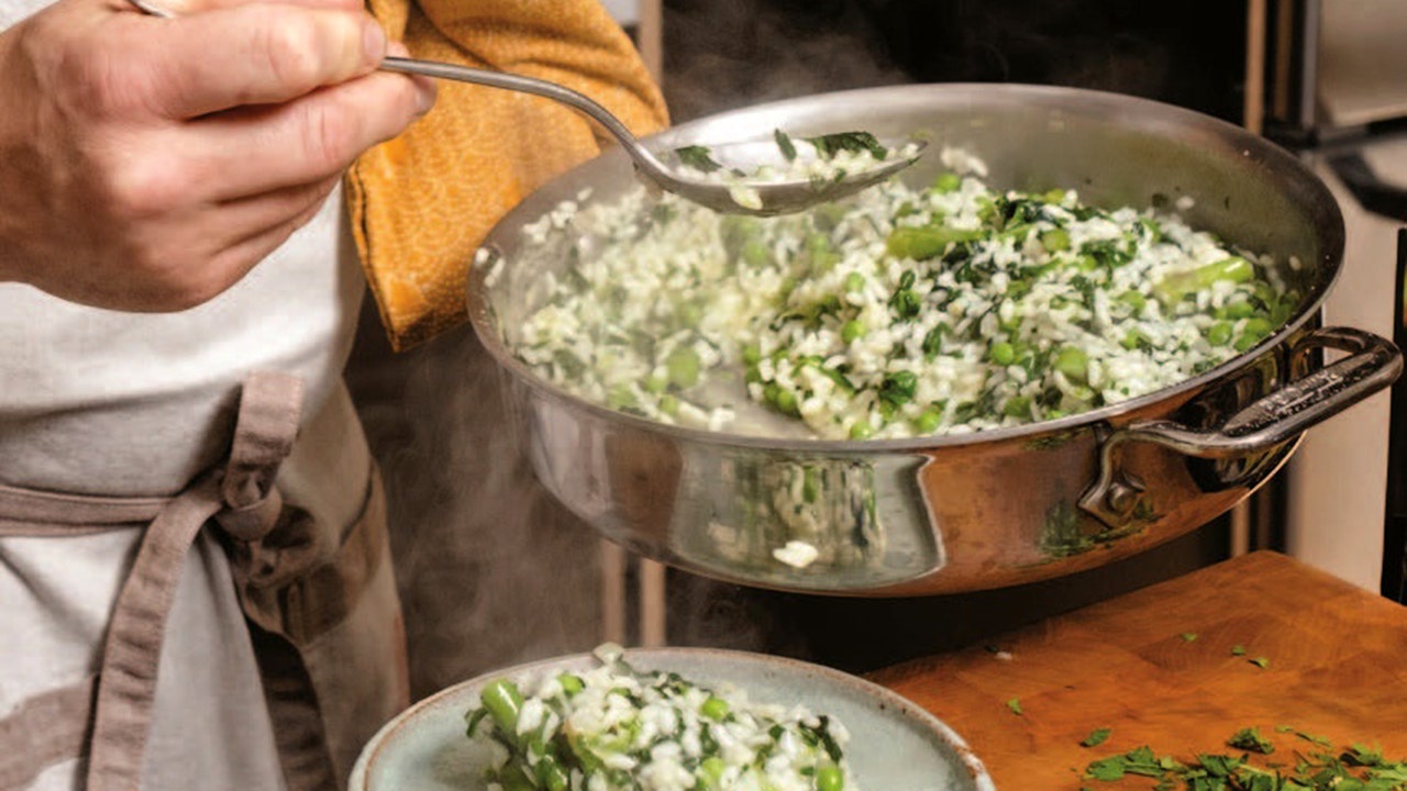 Frozen spring vegetable risotto: A 'seriously flavorful' new recipe