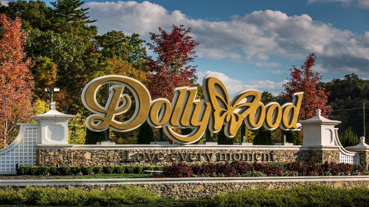 Panneau d'entrée Dollywood