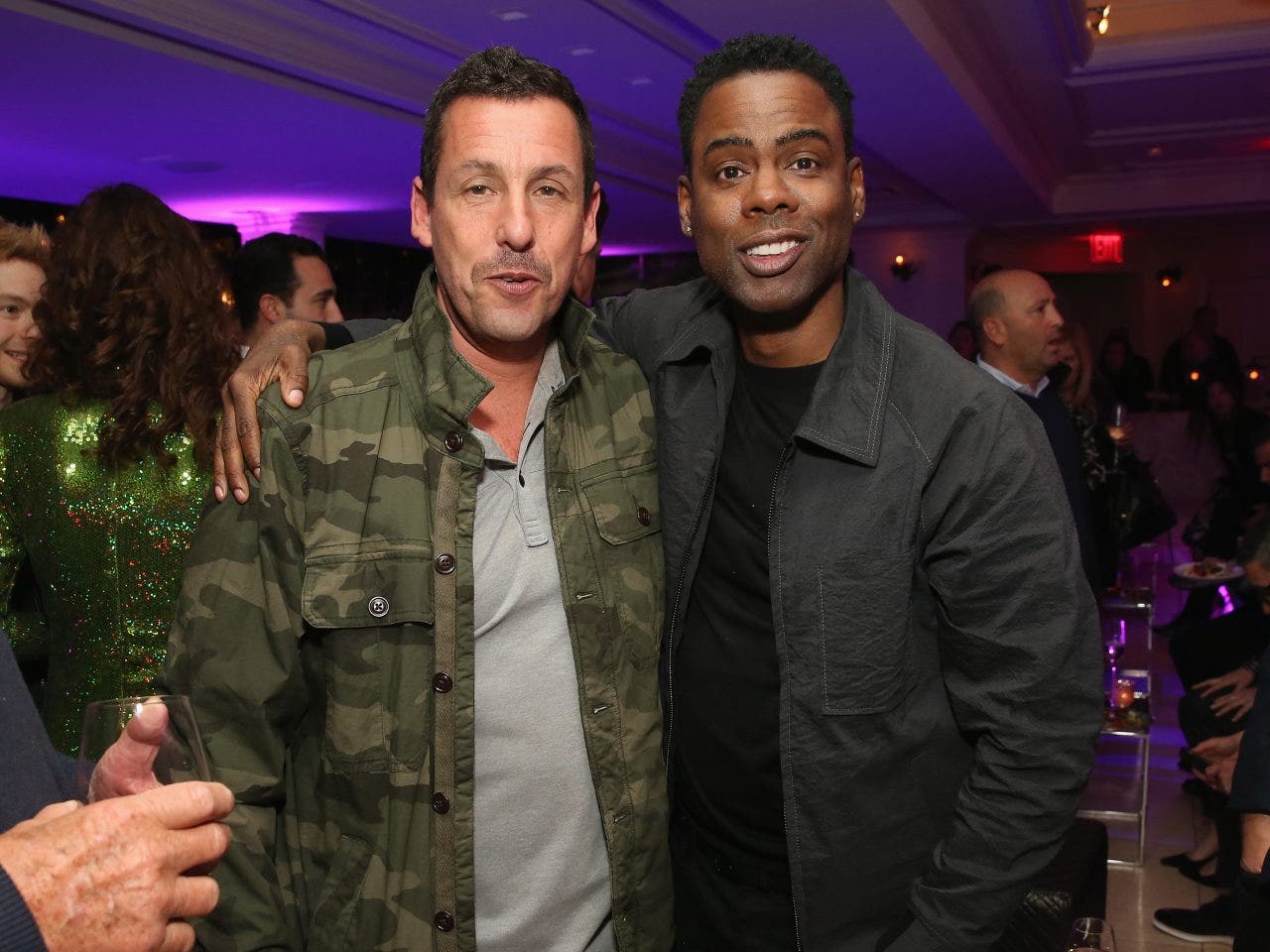 Chris Rock gets support from Adam Sandler following Oscars incident: 'Love you buddy'