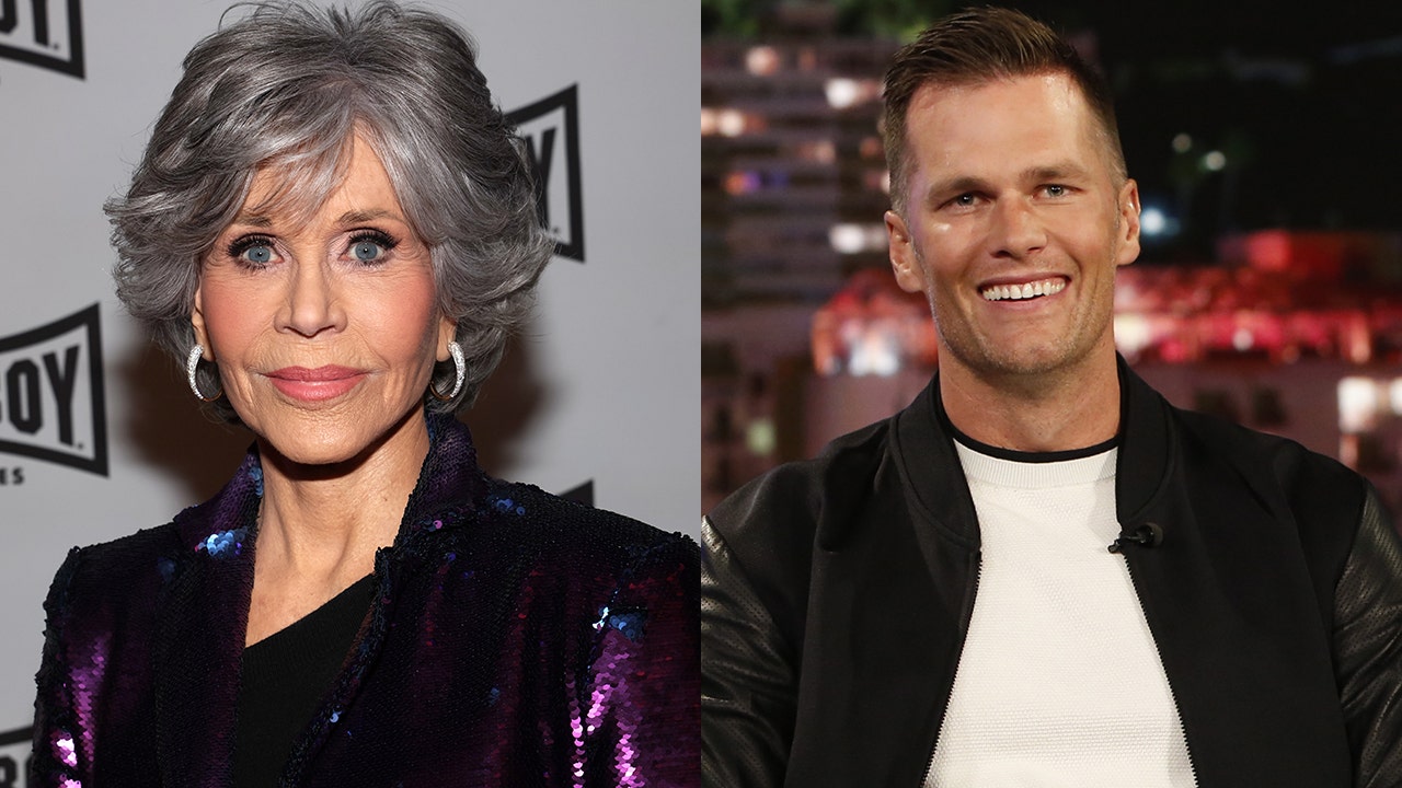 JaneFonda wanted to *ahem* tackle @Tom Brady on the set of their