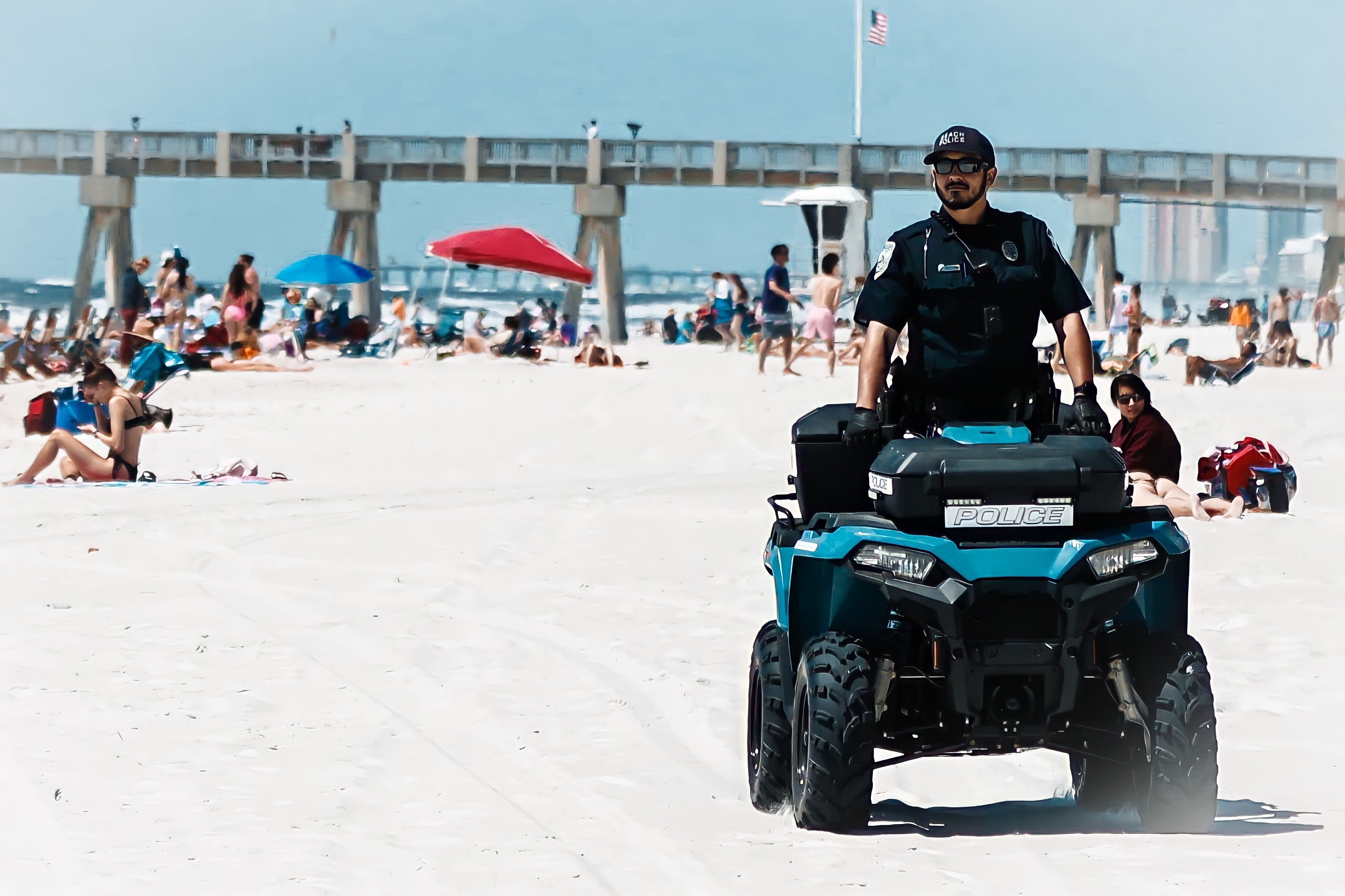 2 Alabama men charged after 'takeover' of Florida beach town