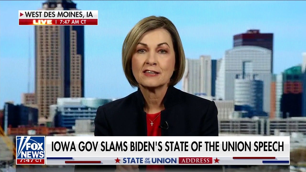 Gov. Kim Reynolds on ‘Fox & Friends’: ‘Too little too late’ sums up Biden’s first year – Fox News