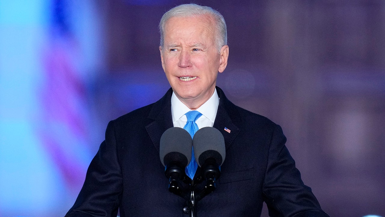 Biden says Putin ‘cannot remain in power’ as he assures Ukraine: ‘We stand with you’