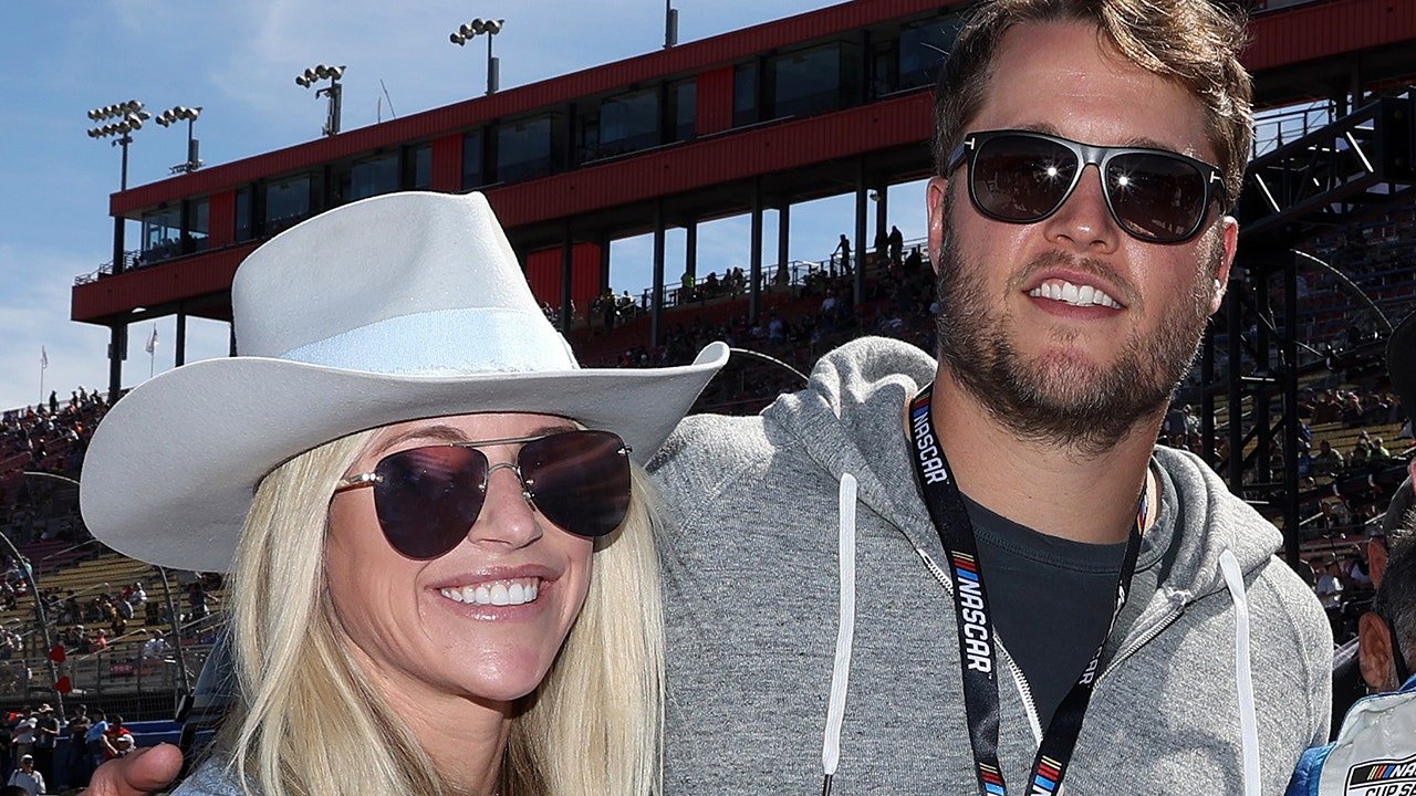 Los Stafford en el evento de NASCAR