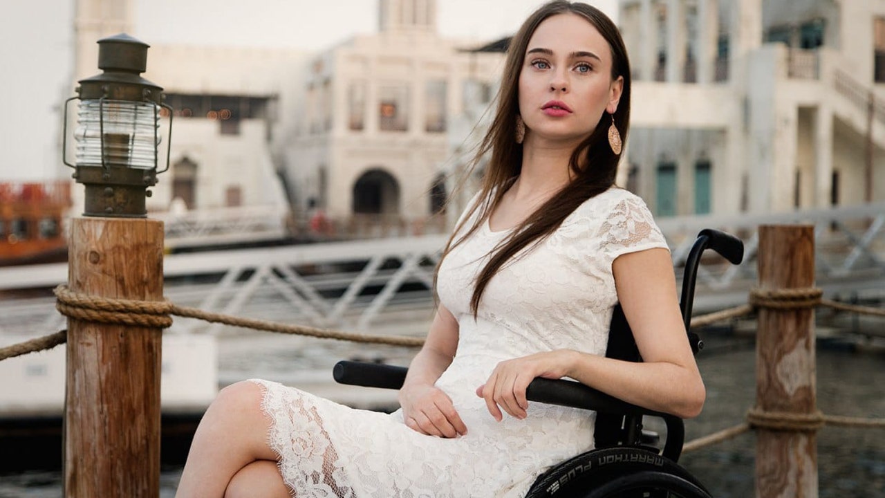 Paralyzed Ukrainian model Oksana Kononets recalls fleeing from Russian invasion: 'When will this end?'