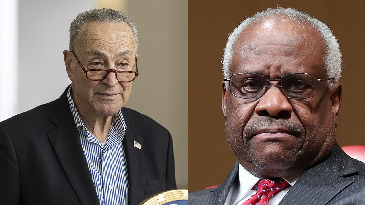 Schumer joins progressive chorus calling for Clarence Thomas recusal