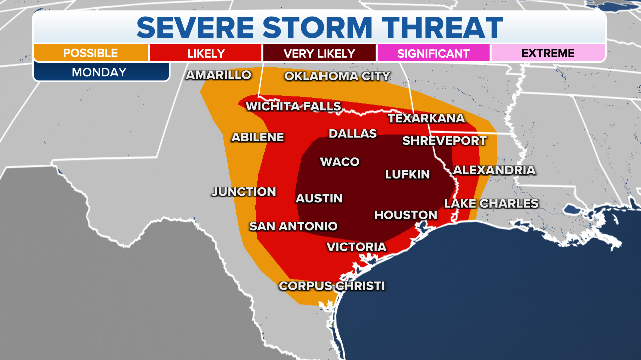 Severe weather coming to Texas Southeast – Fox News