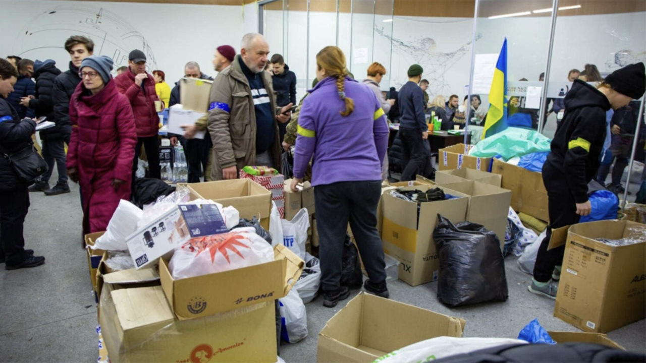 Ukraine war widows providing aid on the front lines