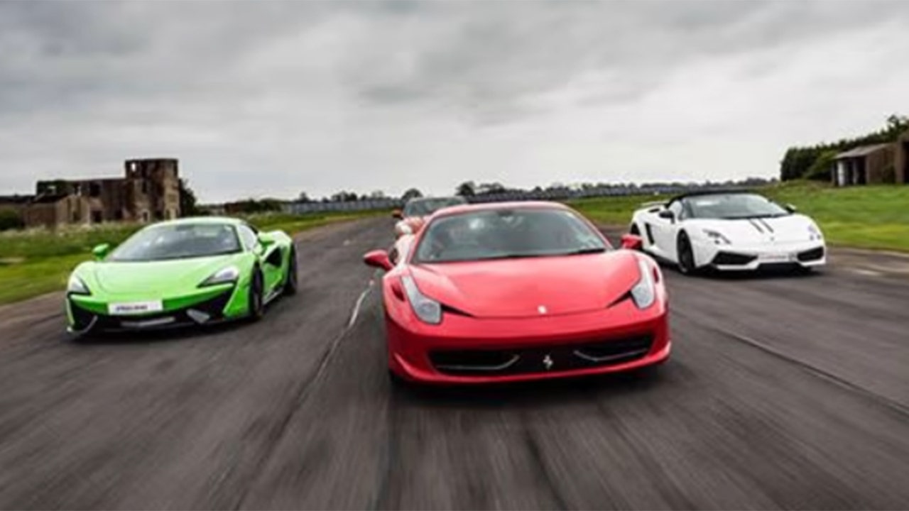 Here's how 10-year-olds can drive supercars