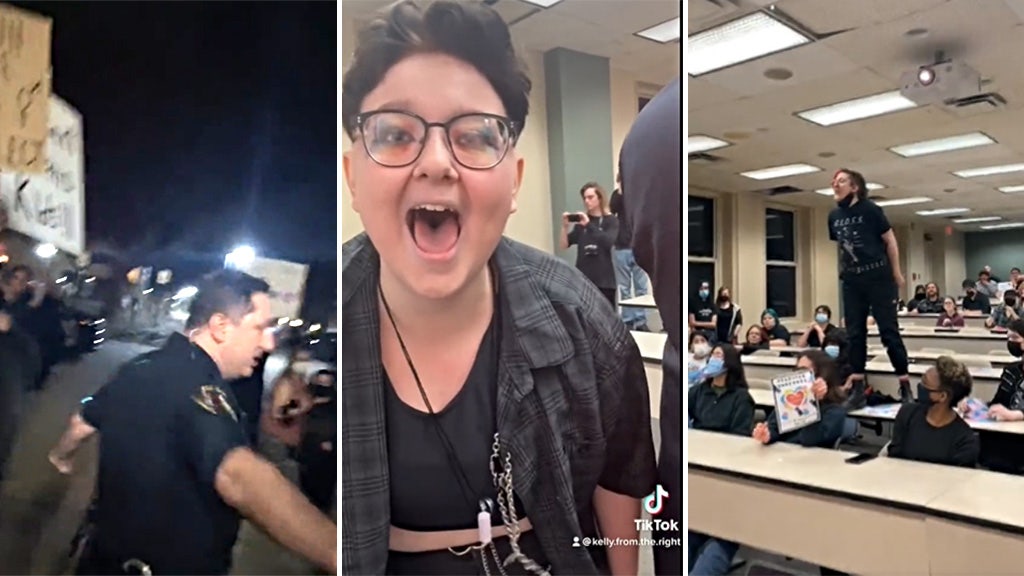 Conservative University of North Texas student says police hid her in closet after activists disrupted event