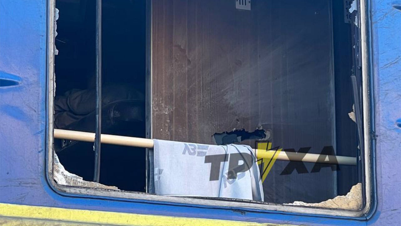 PHOTOS: Ukraine claims Russia launched deadly strike on evacuee train carrying 100 children