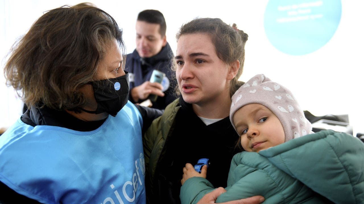 UNICEF gives aid to Russia-Ukraine refugees as homes and services get destroyed