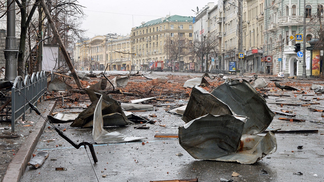PHOTOS: 15 hours of non-stop shelling after Ukraine president says Putin wants history 'erased'