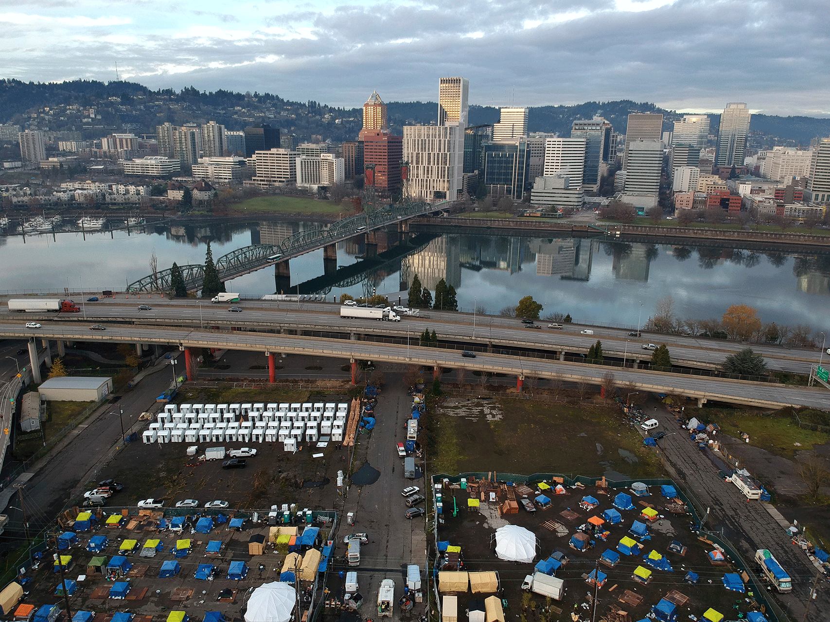 Portland homeless