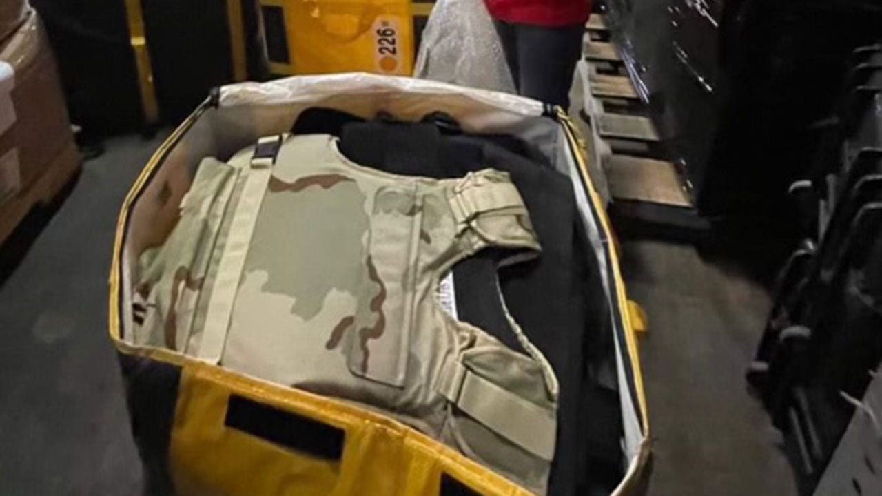 US law enforcement officers donating body armor, other crucial gear to Ukrainians