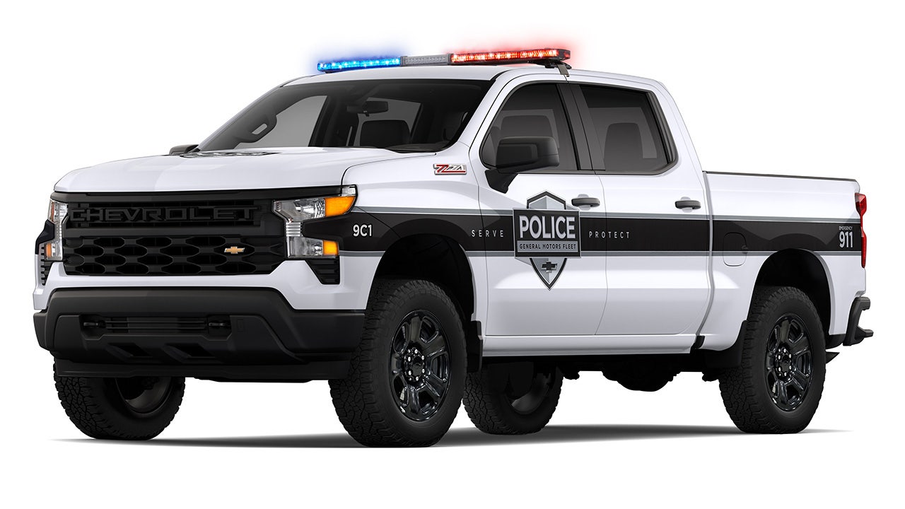 Chevrolet Silverado police pursuit pickup joins the force