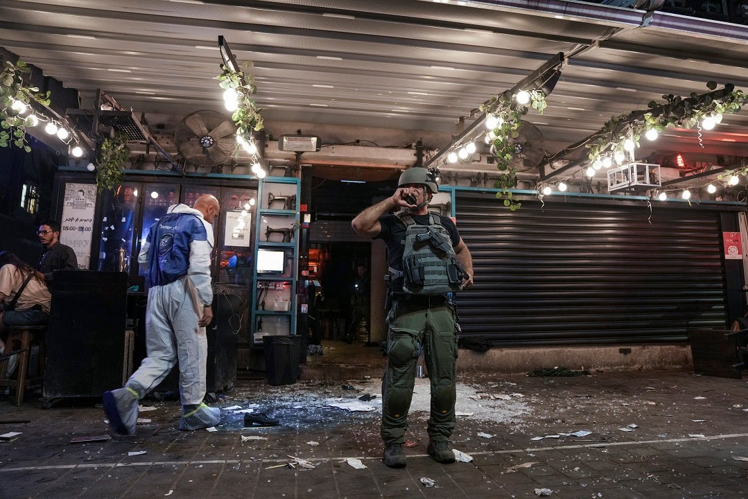 Israel shooting: Multiple people shot in Tel Aviv 'terrorist' attack, police say