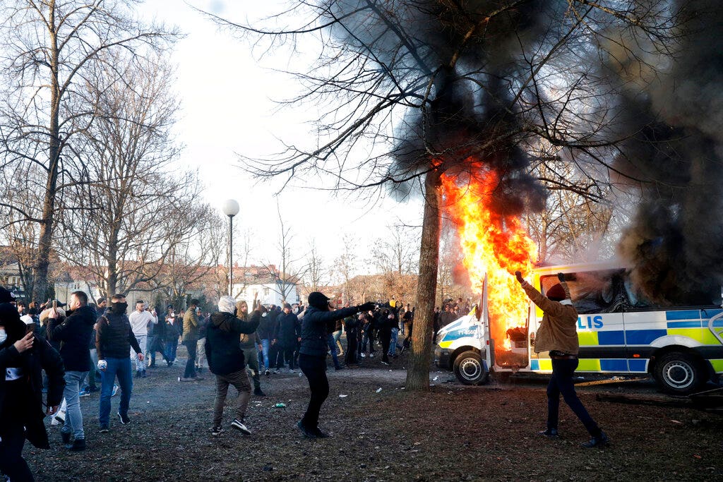 Riots in Sweden a 'direct result of mass migration' legal philosopher says