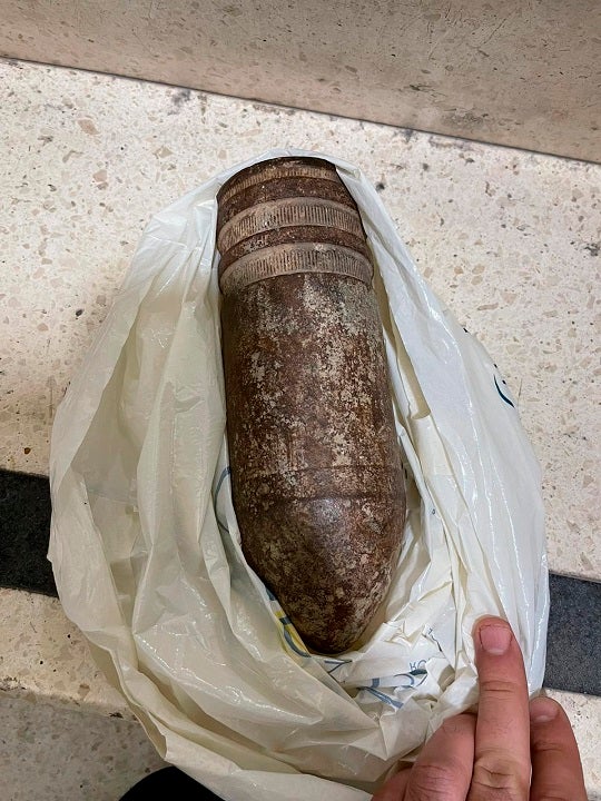 Israel’s Ben Gurion Airport erupts in panic after American family shows up with artillery shell