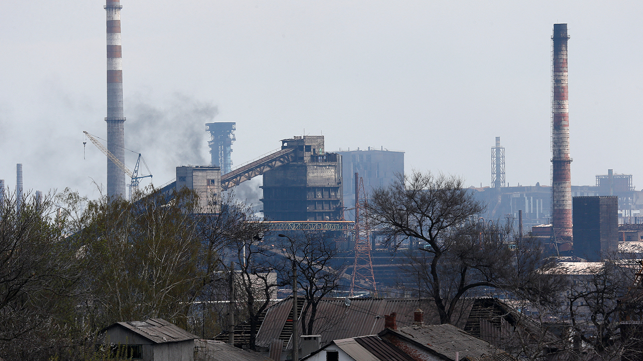 Russia attempting to 'storm again and again' Mariupol steel factory, Ukraine official says