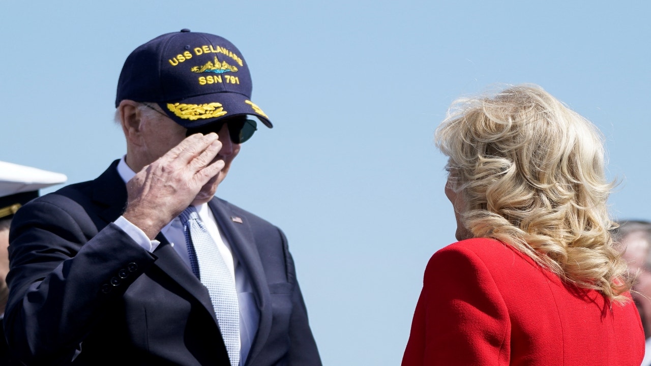 Bidens honor the Navy’s newest submarine at ceremony for USS Delaware – Fox News