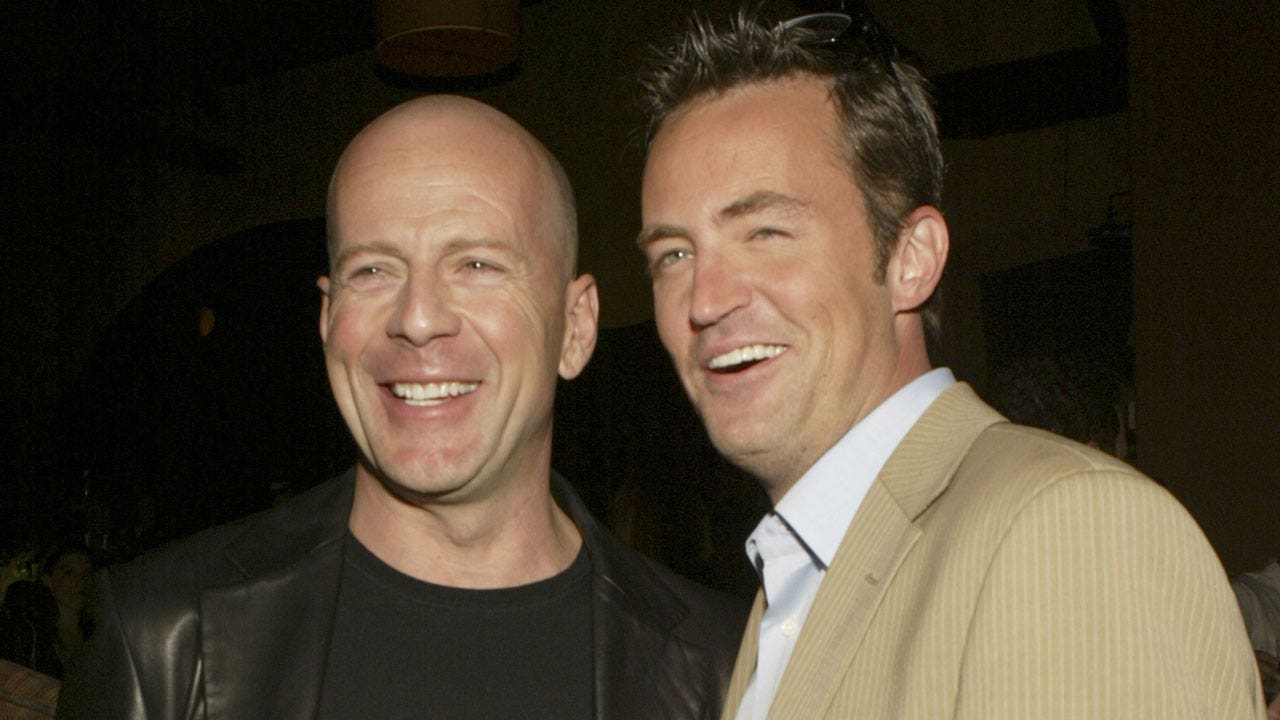 Matthew Perry sends prayers to Bruce Willis, the 'coolest man' he's ever met