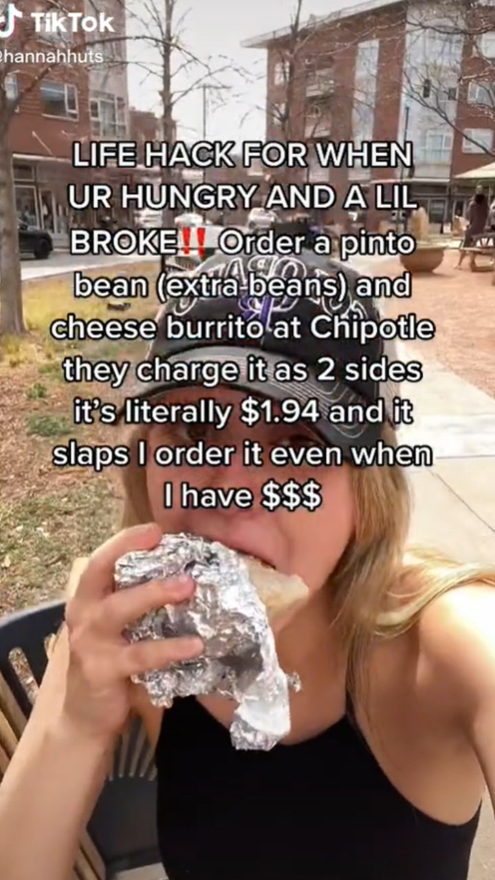 TikTok user shares Chipotle ‘hack’ for getting $2 burrito