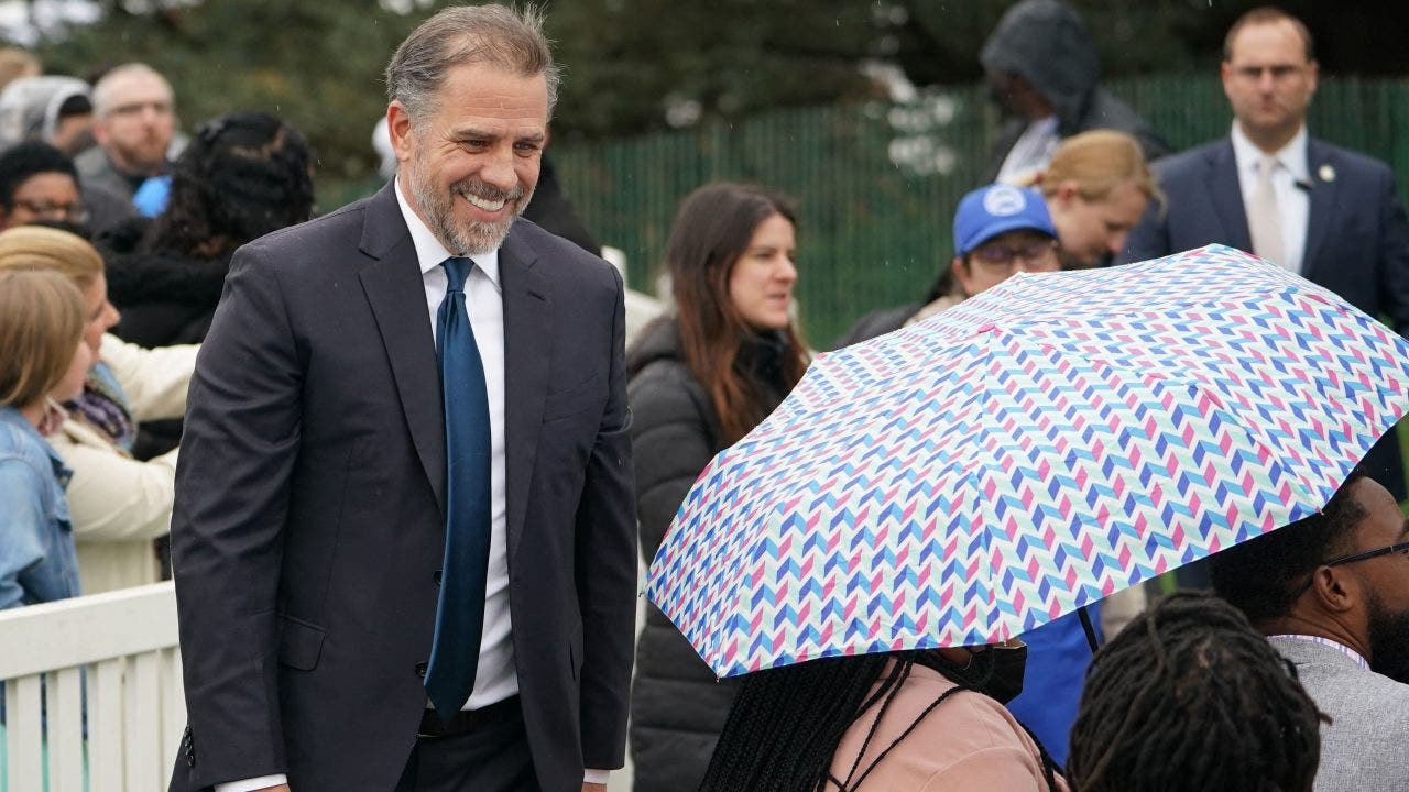 Hunter Biden spotted at White House Easter Egg Roll after keeping low profile amid federal investigation
