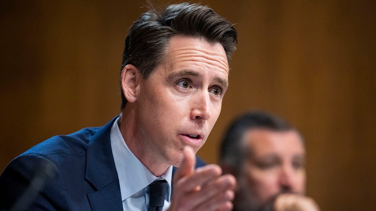 Hawley says Washington, media to blame for erosion of masculinity among American men