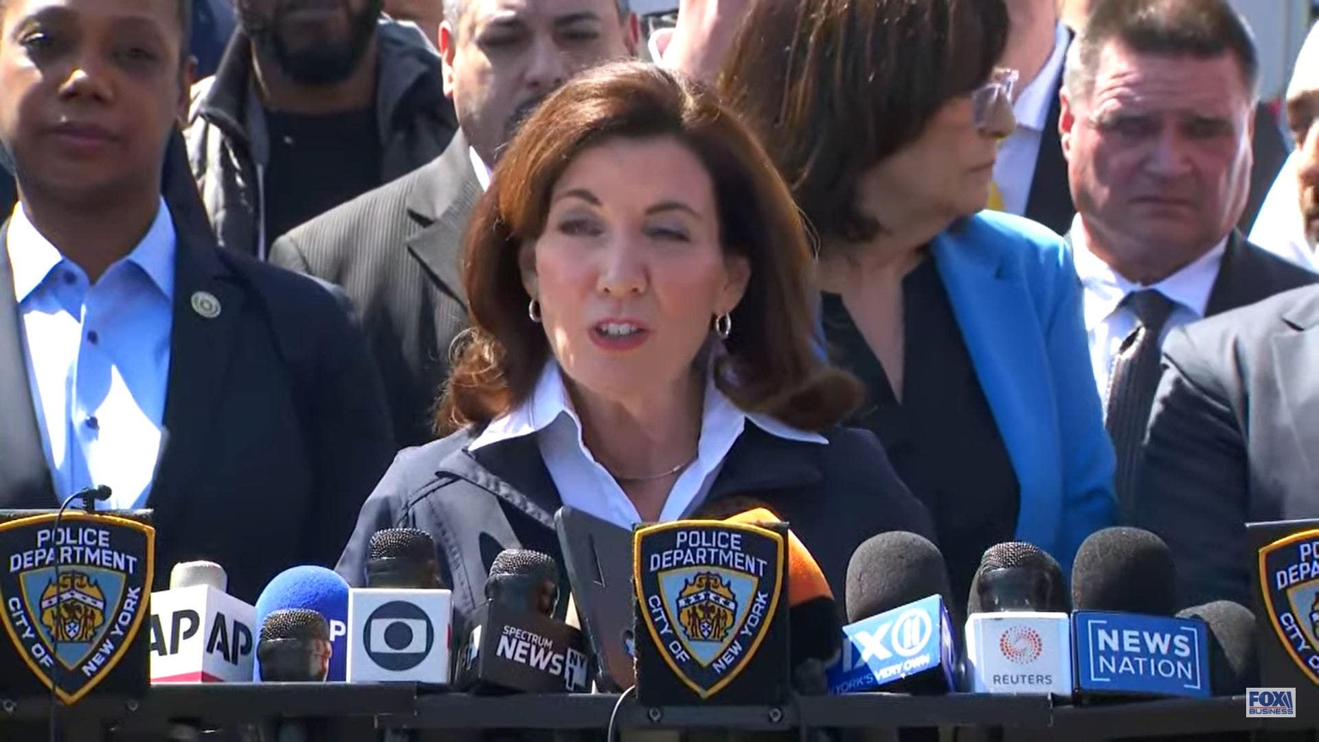 NY Gov. Hochul rips Brooklyn subway shooting: 'We are sick and tired of reading headlines about crime'