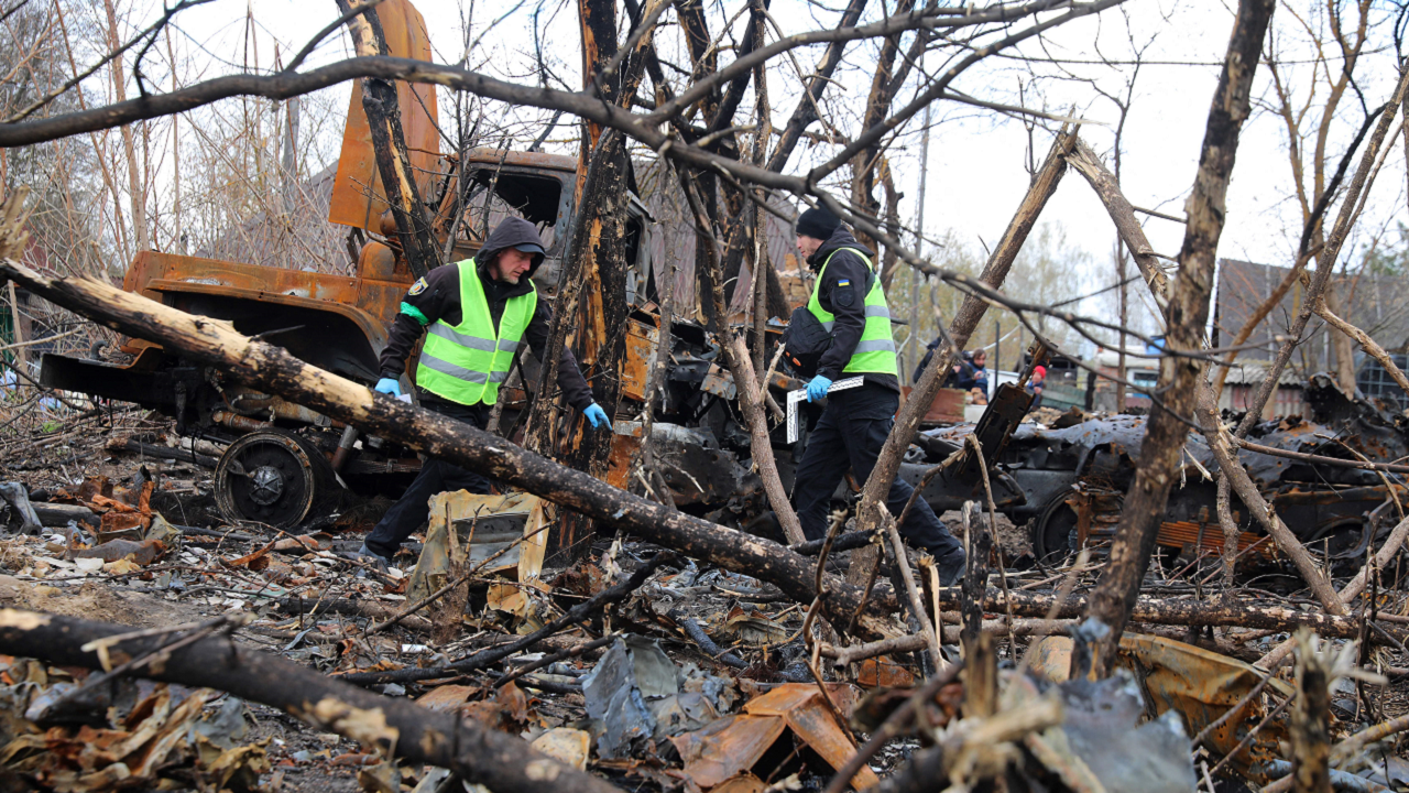 Ukraine police find more than 1,000 civilian bodies in Kyiv region: report