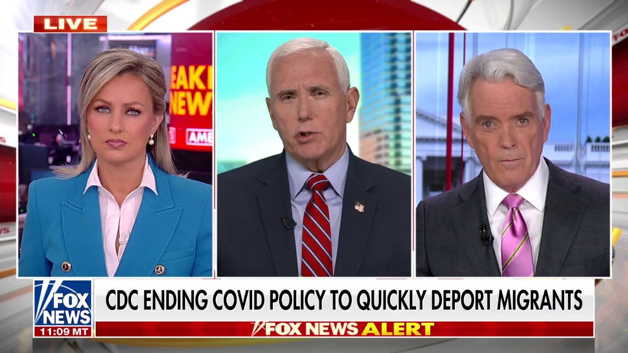 Mike Pence slams Biden admin for ending Title 42: Makes border crisis 'even worse'