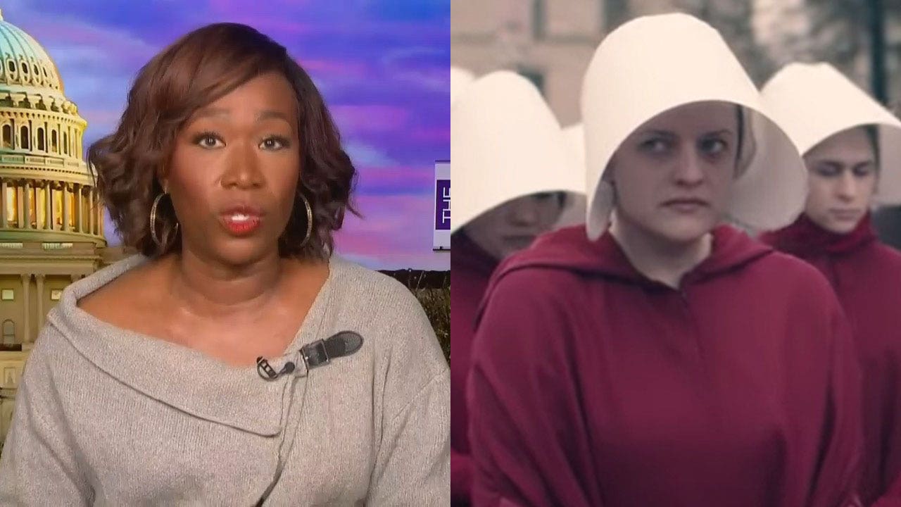 Joy Reid obsessively invokes 'The Handmaid's Tale' when sounding alarm on GOP's anti-abortion push