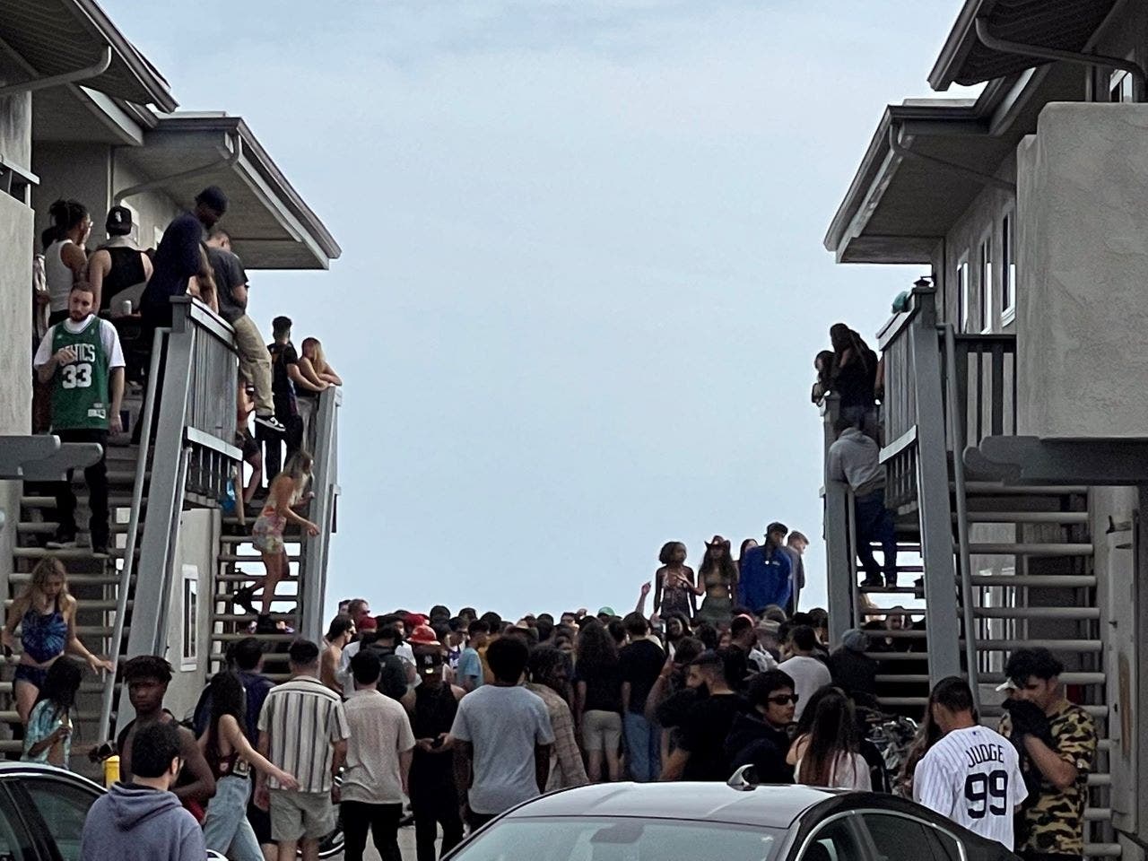 California spring break bash chaos: Authorities make multiple arrests, declare 'multi casualty incident'