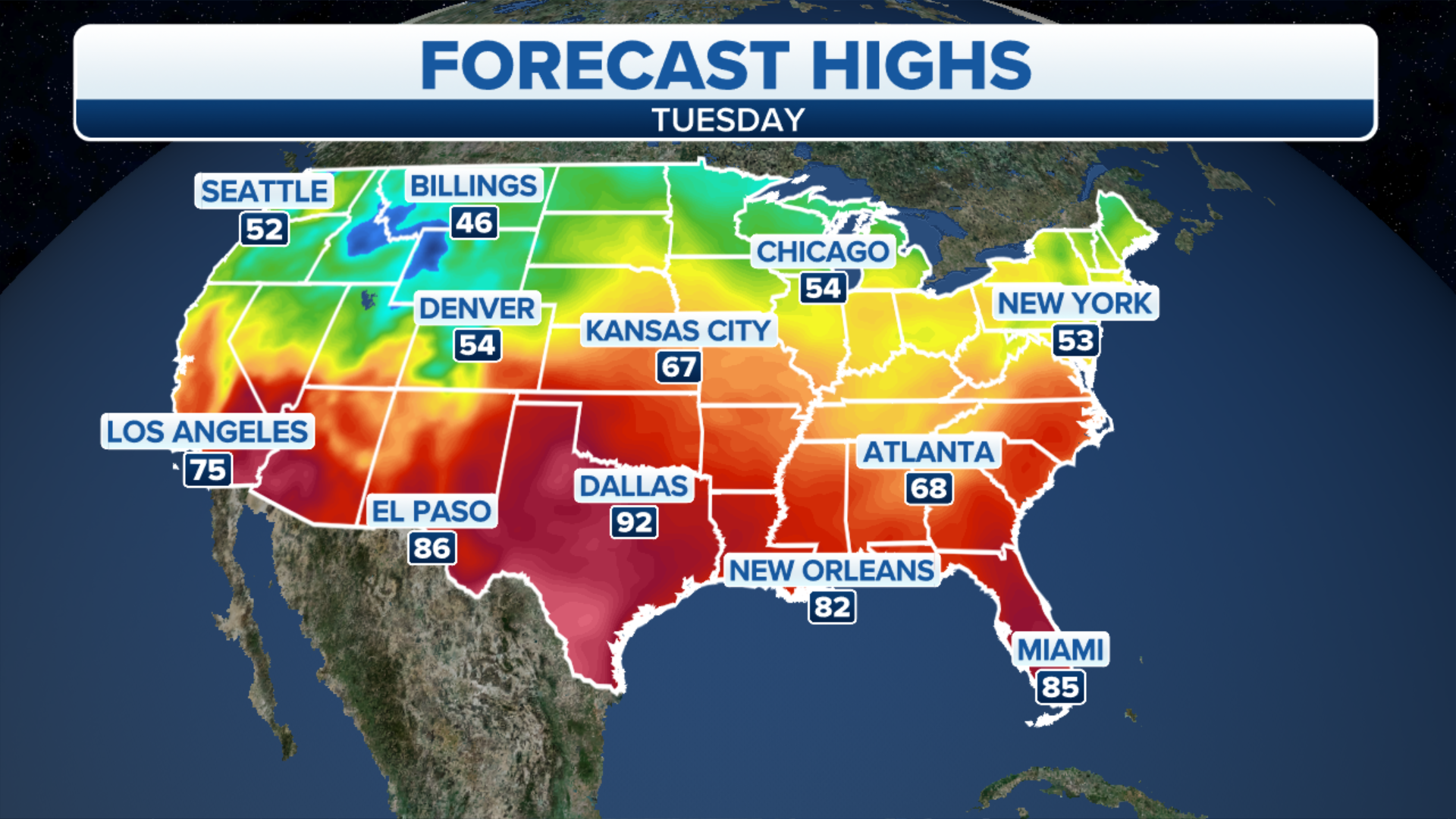 Gulf Coast and Southeast to face thunderstorms, tornados