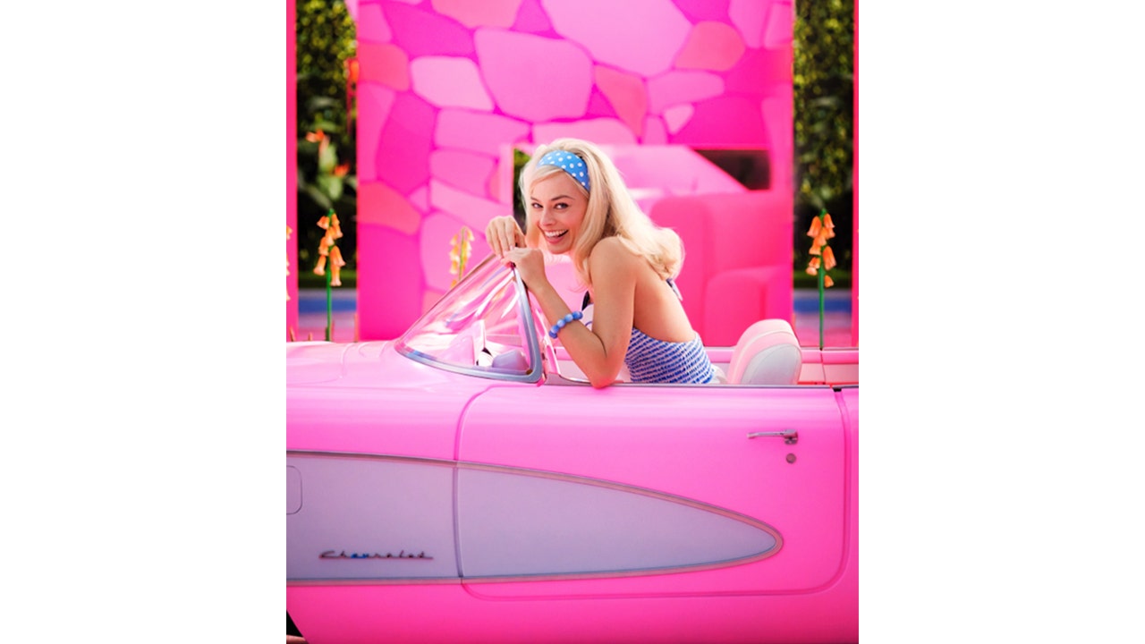 Real-life Barbie drives an electric Chevrolet Corvette