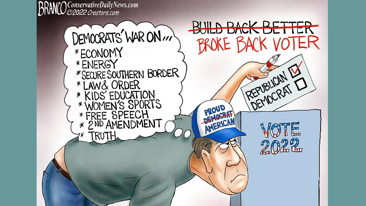 Political cartoon of the day: Beast of Burden thumbnail